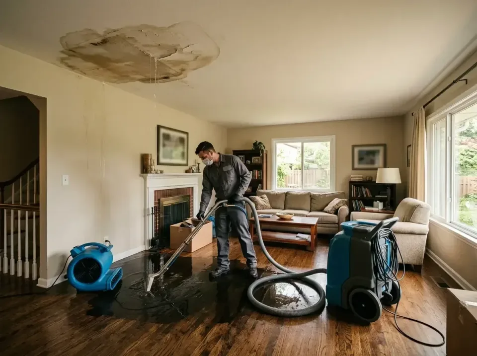 attic-pipe-burst-ceiling-drip-008 — frequently asked questions, Water Damage Restoration & Carpet Care in Johnston, SC